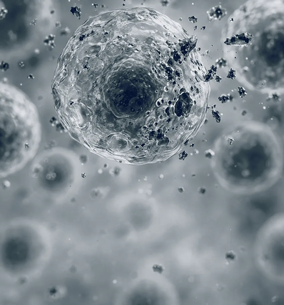 Free radicals pitting skin cells faster than they repair