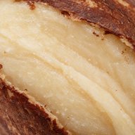 Brazil nut, cut